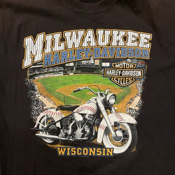 Harley Davidson graphic T-shirt - Picture 2 of 5